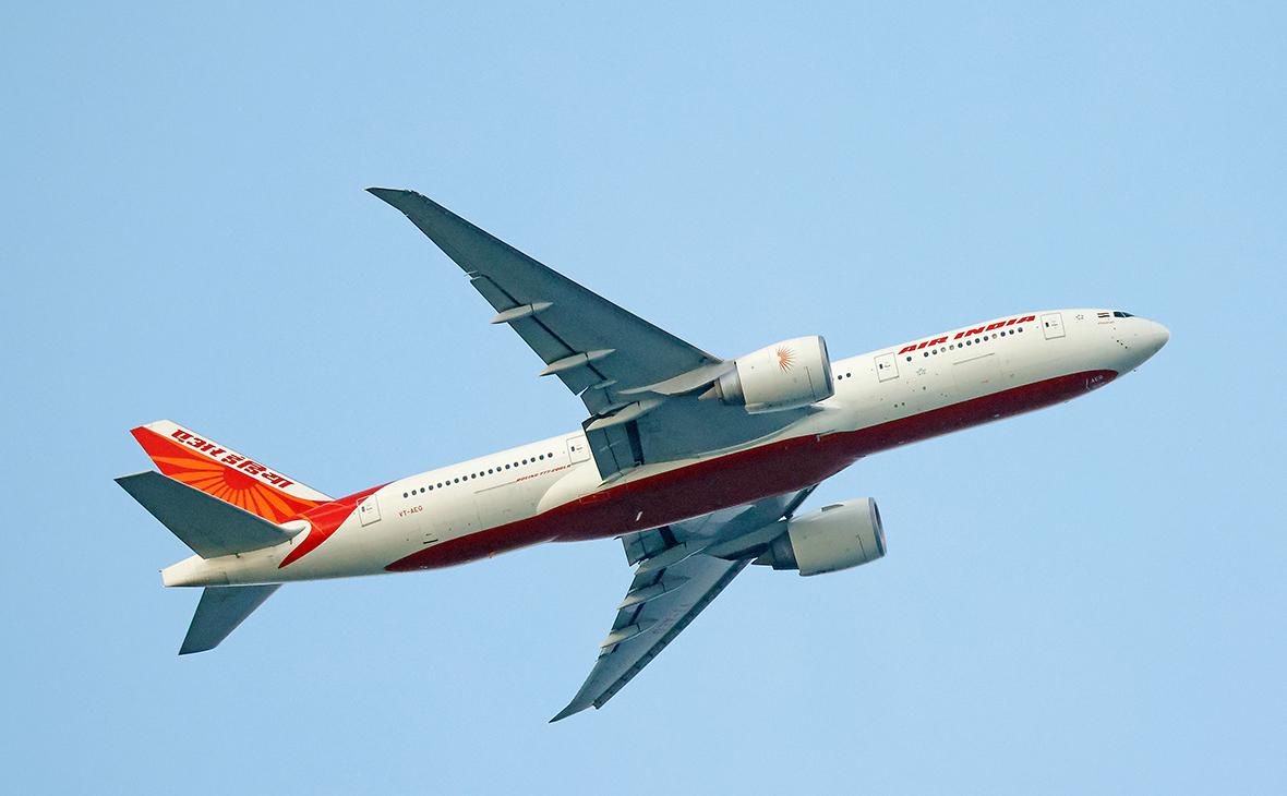 В самолете Air India из-за сильной турбулентности пострадали 17 человек