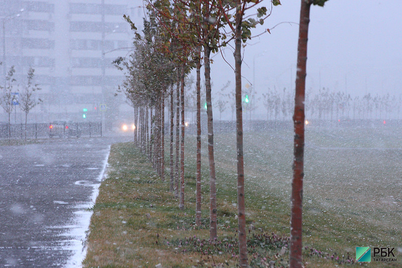 Опять метель: синоптики прогнозировали ухудшение погоды в Татарстане