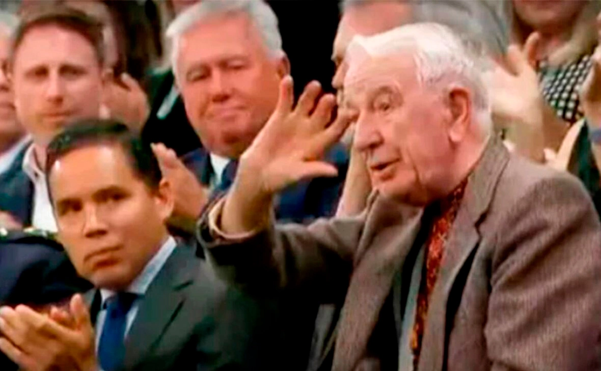 кадр трансляции телеканала CTV New