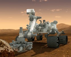 Марсоход Curiosity приступил к поиску жизни и воды на Красной планете