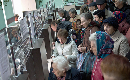 Работа пенсионного фонда в&nbsp;Крыму, апрель 2014 года


