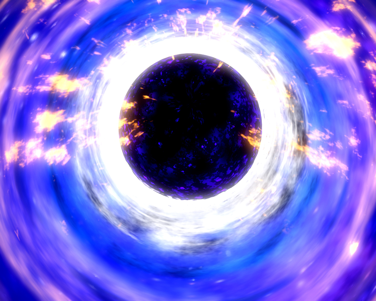 Визуализация черной дыры