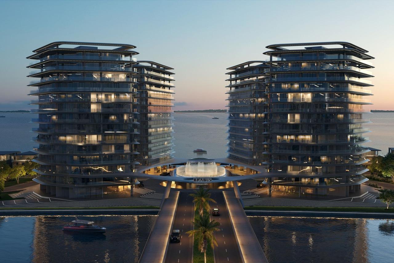 Комплекс Brabus Island на искусственном острове в Абу-Даби