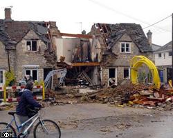 Английский пенсионер остался цел при взрыве дома