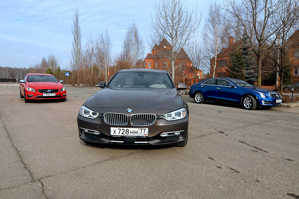 Зла хватает: сравнение BMW 3, Cadillac ATS и Volvo S60