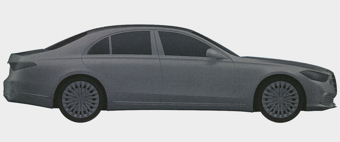 Mercedes запатентовал в России внешность обновленного седана E-Class
