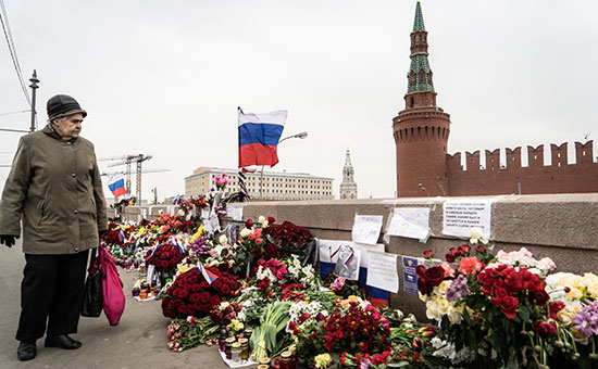 Место убийства Бориса Немцова