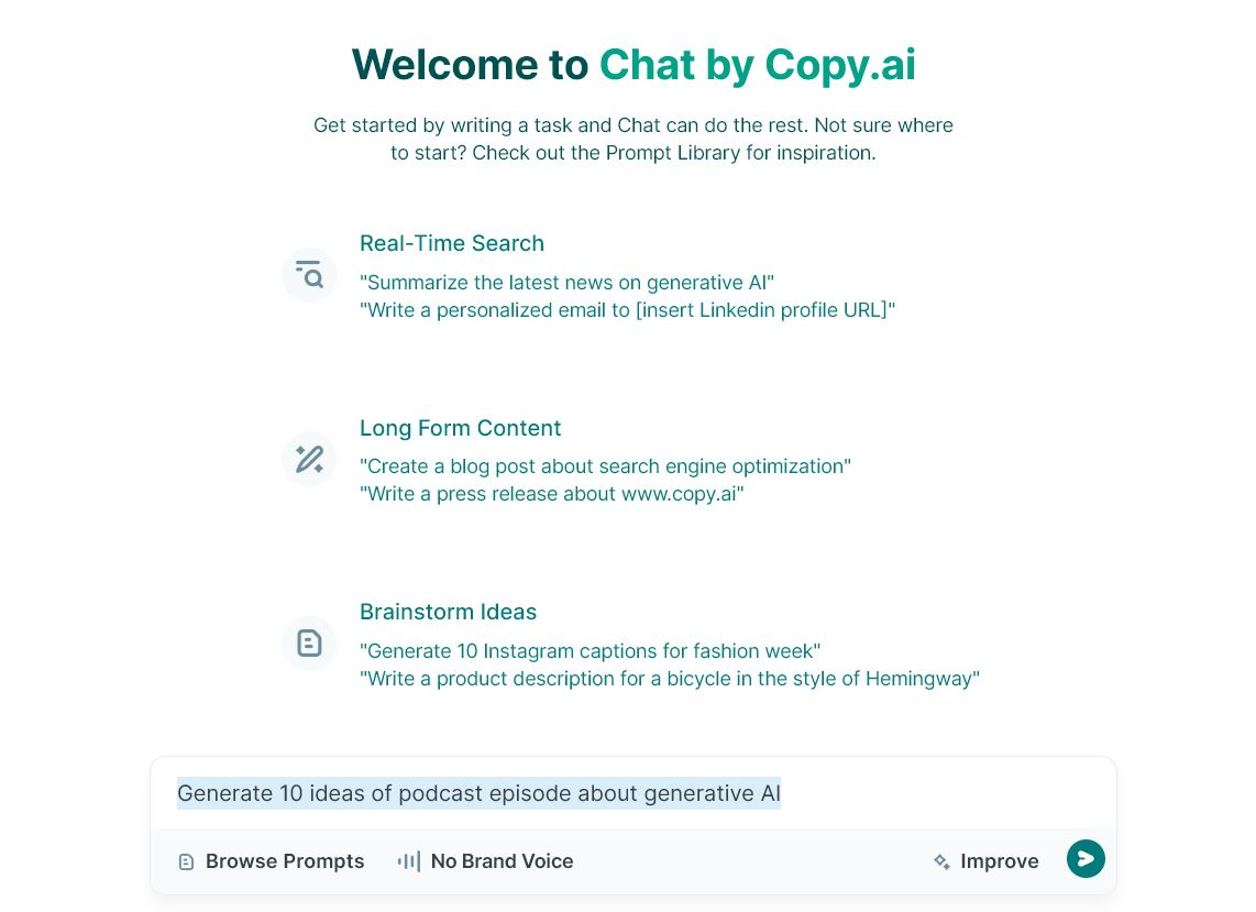 Как работать с Copy.ai