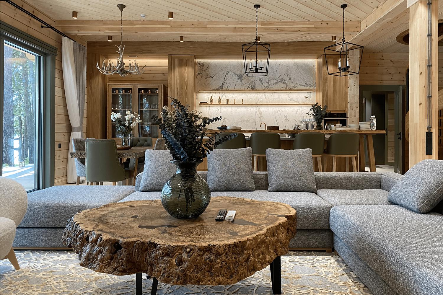 Интерьер номера отеля&nbsp;Grand Chalet Altay