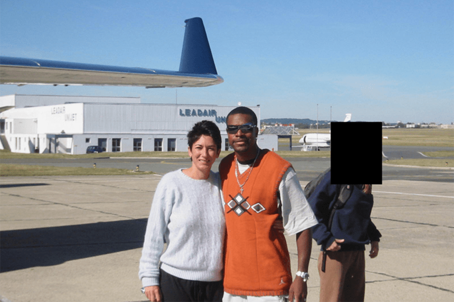 Гислейн Максвелл и&nbsp;Крис&nbsp;Такер