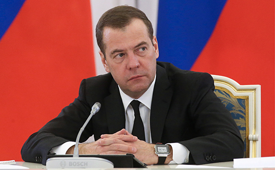 Премьер-министр Дмитрий Медведев


