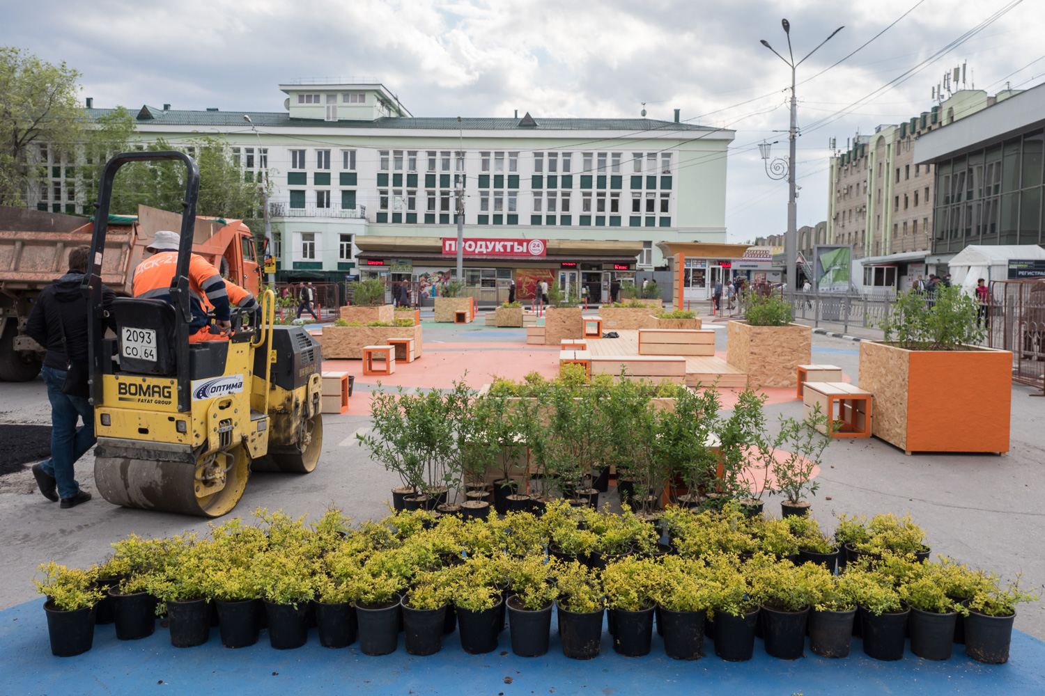 В российском городе впервые провели тестовое благоустройство :: Город ::  РБК Недвижимость