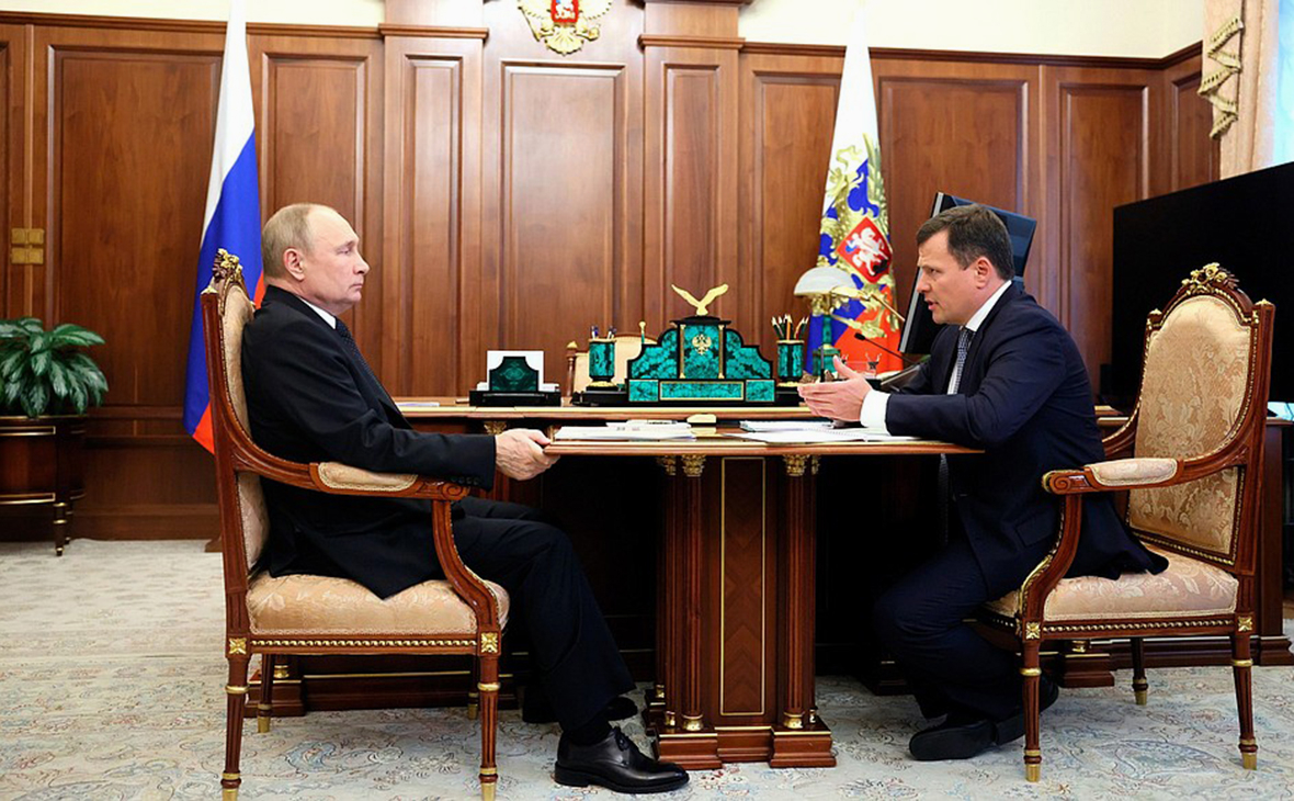 Владимир Путин и Сергей Куликов