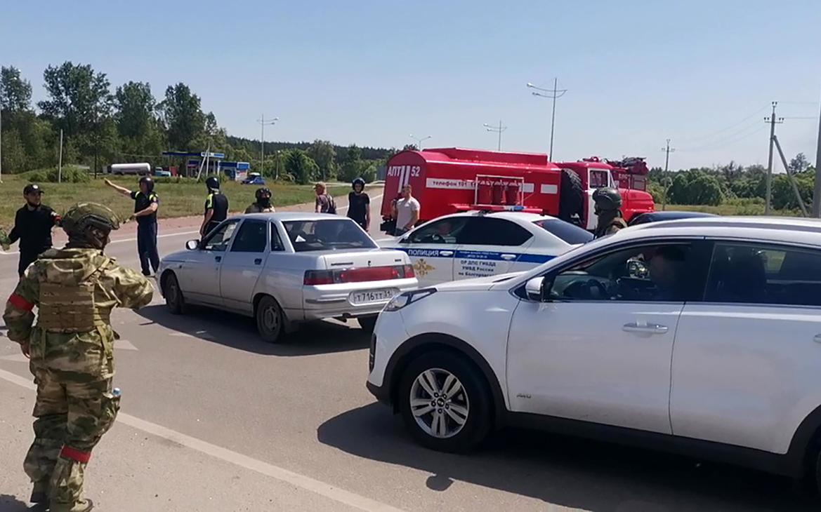 Близ Шебекино запретили движение транспорта