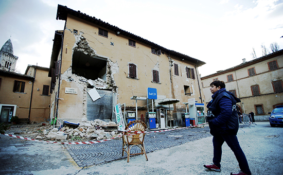 Последствия землетрясения в&nbsp;Италии


