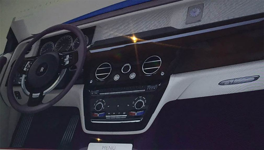 В интернете рассекретили дизайн нового Rolls-Royce Phantom