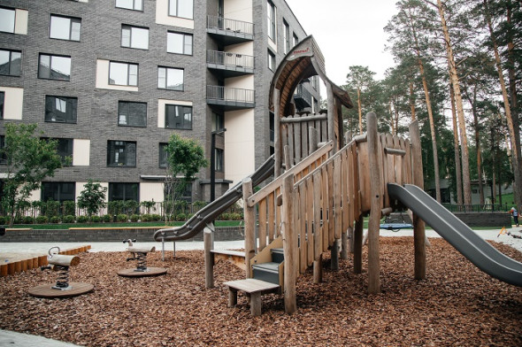 Детская площадка в эко-квартале&nbsp;Flora &amp; Fauna
