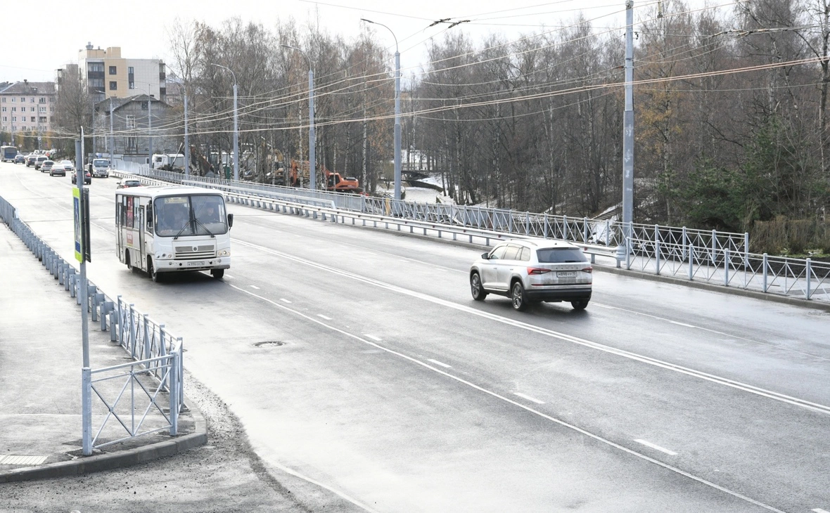 мост на Антикайнена в Петрозаводске после реконструкции / Управление пресс-службы главы Карелии