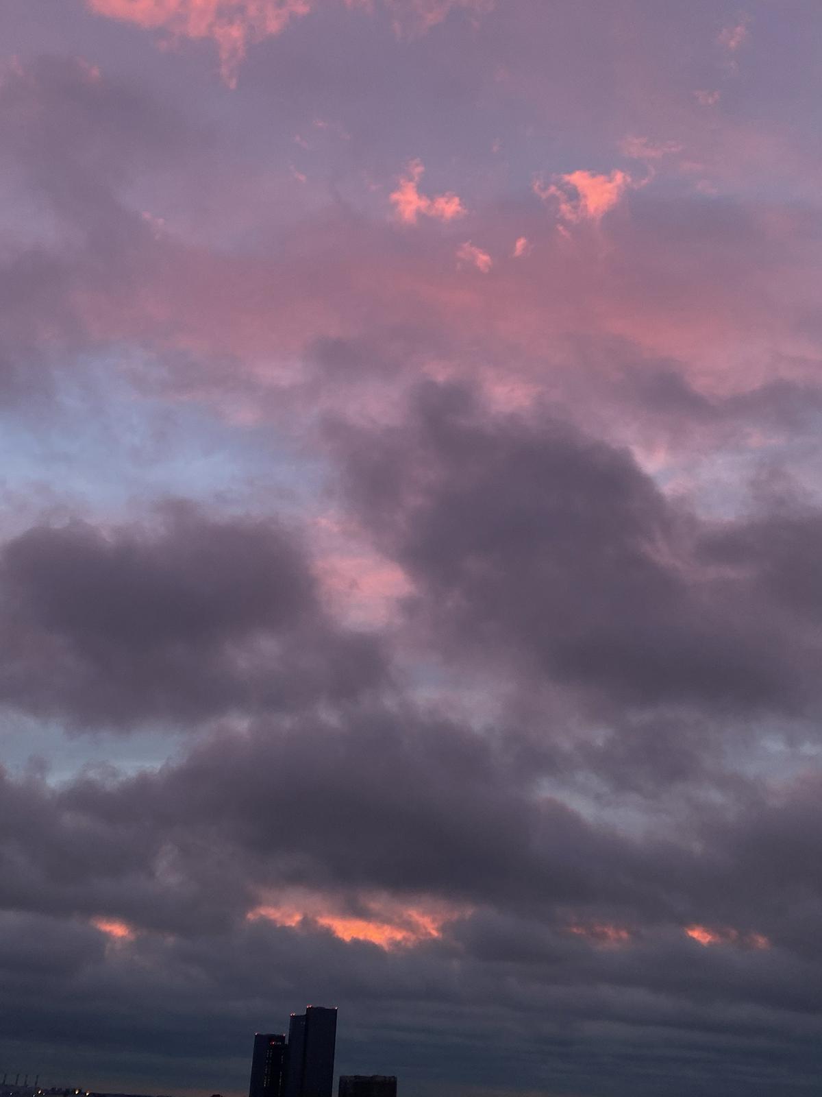 Рассвет в Москве, 14 ноября 2025 года