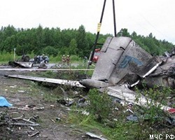 Черные ящики разбившегося в Карелии самолета найдены целыми