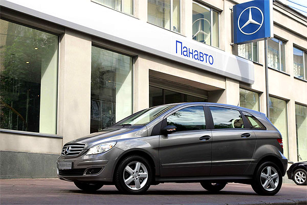 Панавто – первым выставил на продажу  Mercedes-Benz В-класса