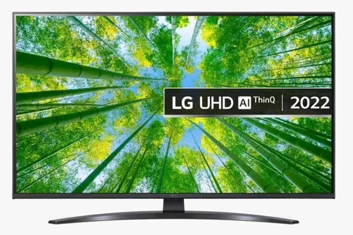 <p>Телевизор LG 43UQ81006LB &mdash; стильный, практически без рамок</p>

<p></p>