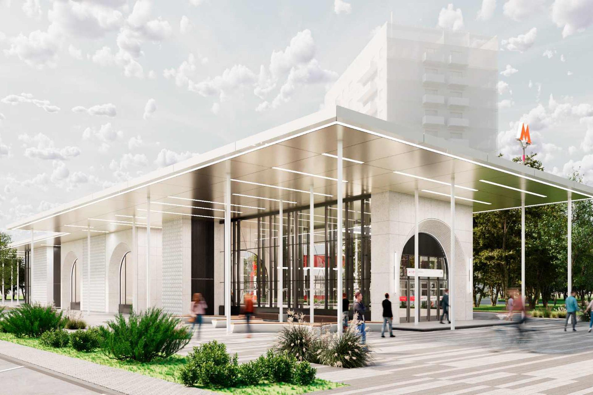 Архитектурная концепция станции &laquo;Кленовый бульвар&raquo; Бирюлевской линии метро