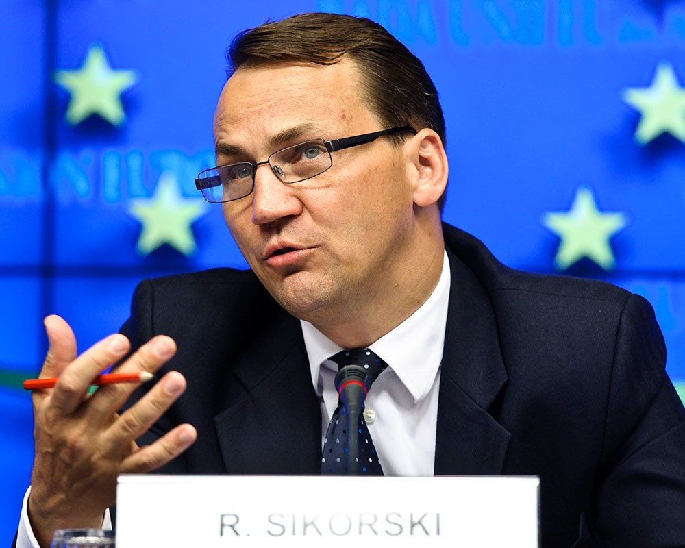 Министр иностранных дел Польши Радослав Сикорский