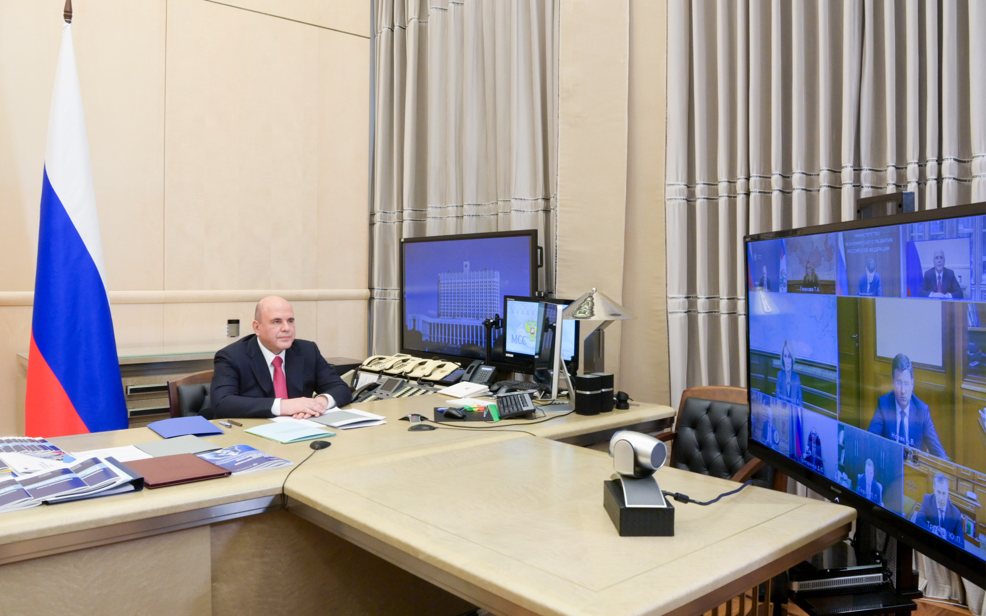 Совещание главы правительства Михаила Мишустина с вице-премьерами