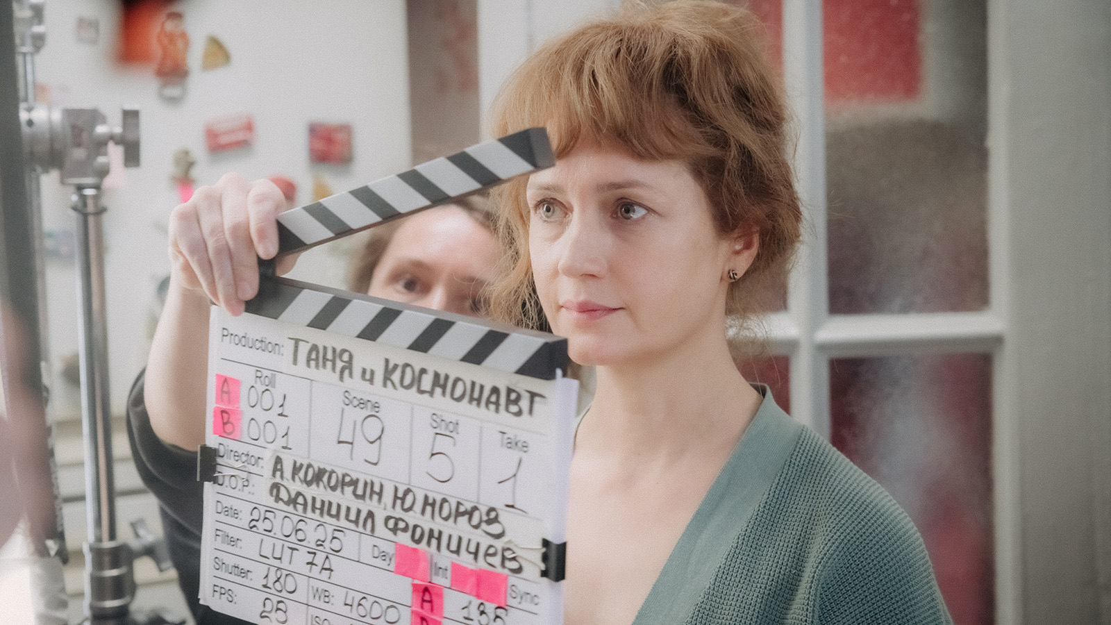 Фото со съемок фильма «Таня и космонавт»