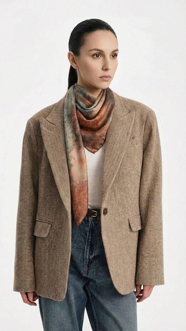 Платок &laquo;Созерцание воды&raquo; Семен Балабайцев, Rockabi