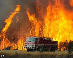 Лесные пожары охватили Испанию