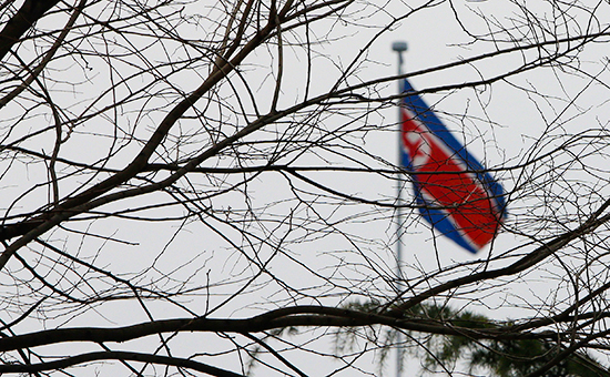 Национальный флаг Северной Кореи