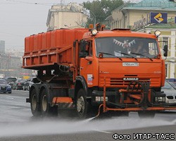 Московские дороги перед зимой помоют с шампунем