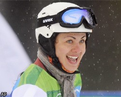 Сноубордистка Е.Илюхина взяла серебро в параллельном слаломе