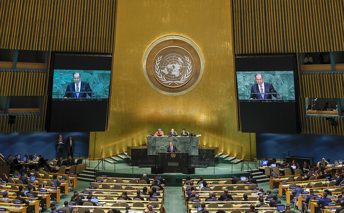 Выступление Сергея Лаврова&nbsp;на 73-й сессии Генеральной ассамблеи ООН


