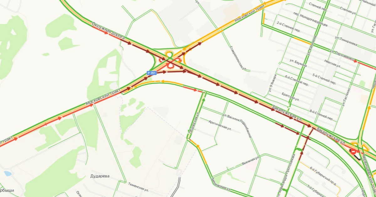 Развязка на червишевском тракте тюмень план