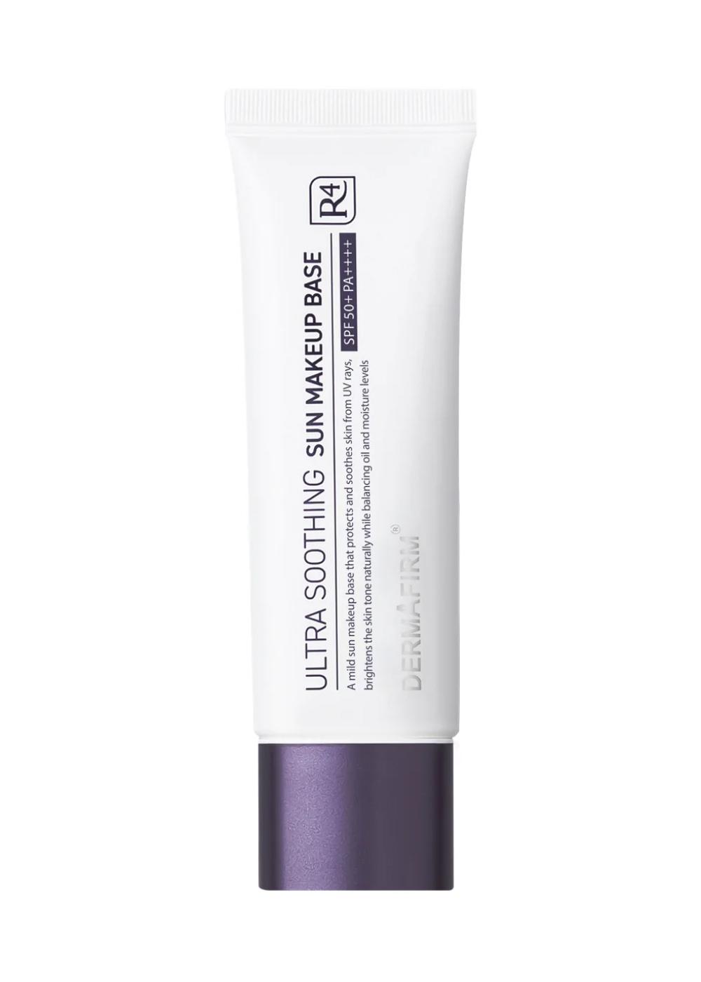 Солнцезащитный крем-праймер для лица Ultra Soothing Sun Makeup Base R4, Dermafirm, цена по запросу (Джум)
