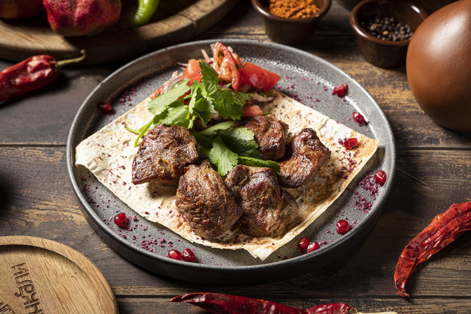 Шашлык из баранины в &laquo;PRO.Хинкали&raquo;