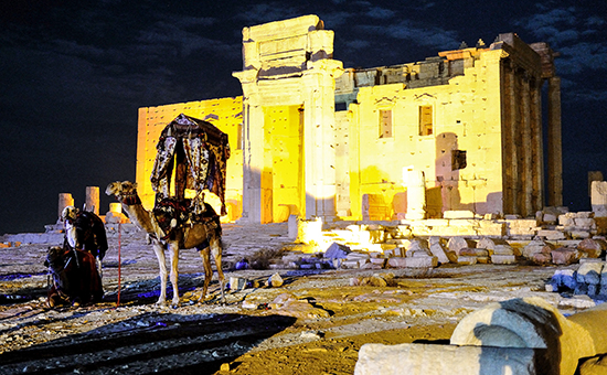 Храм Бел в античном городе Пальмире