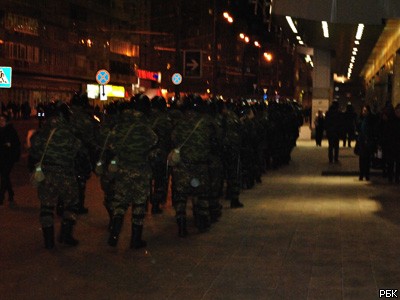 Беспорядки в Москве 15.12.2010. Фоторепортаж корреспондента РБК. 