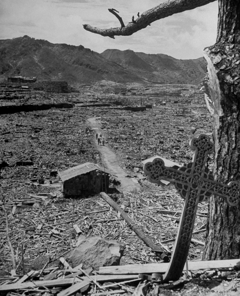Мир после удара: как выглядели Хиросима и Нагасаки 68 лет назад