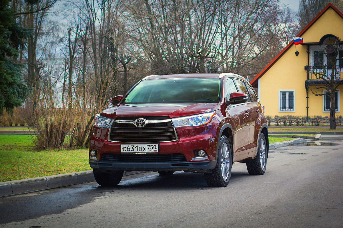 Как в Европе. Тест-драйв Toyota Highlander :: Autonews