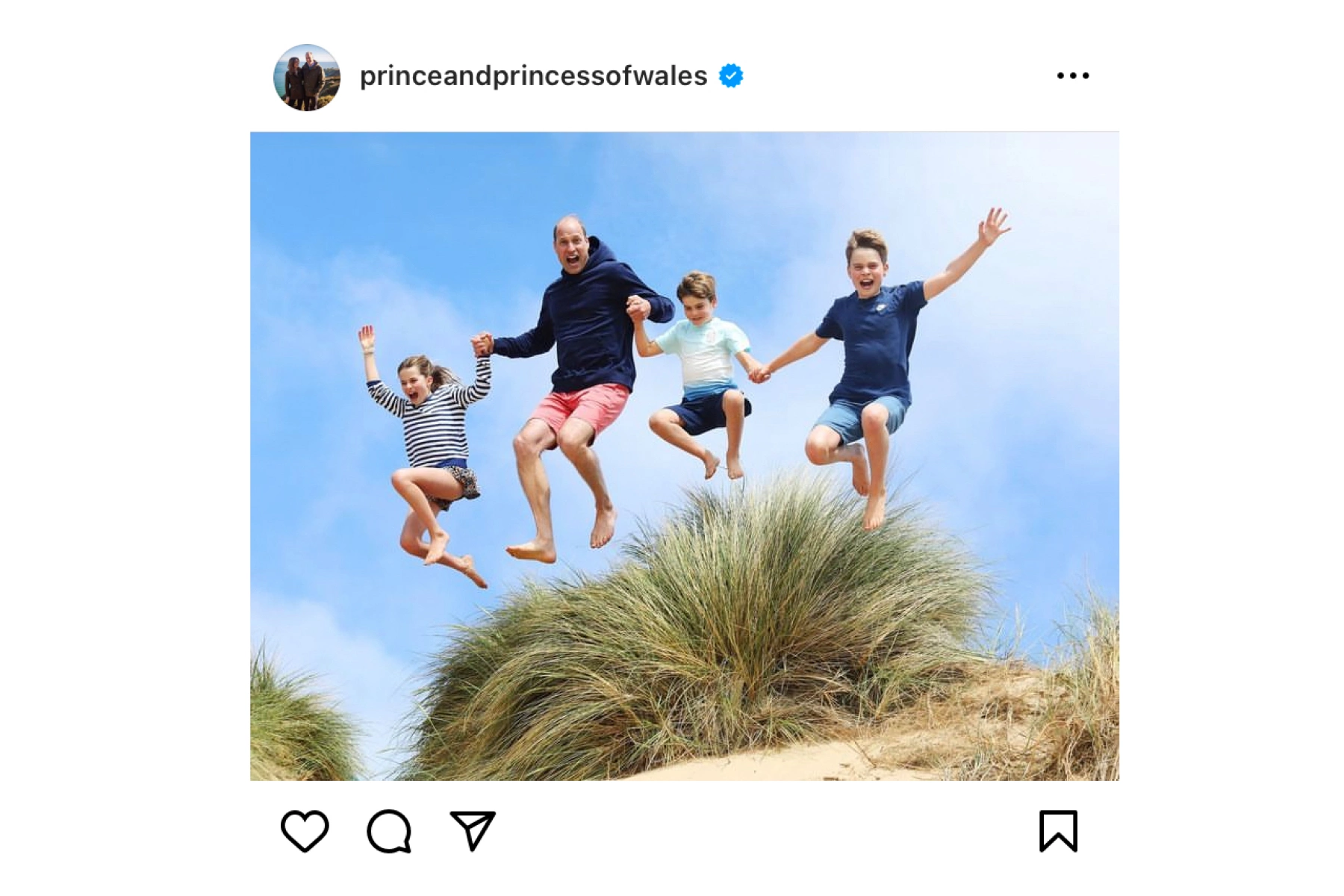 princeandprincessofwales / Instagram (входит в корпорацию Meta, признана экстремистской и запрещена в России)