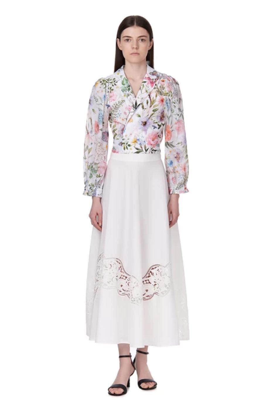 Юбка с вышивкой, Twinset Milano, 42 500 руб. (elyts.ru)