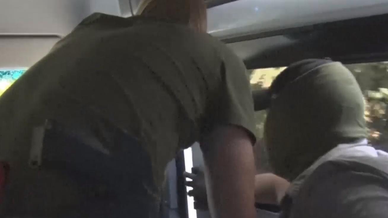 ФСБ показала кадры задержания работавшего на СБУ гражданина Украины