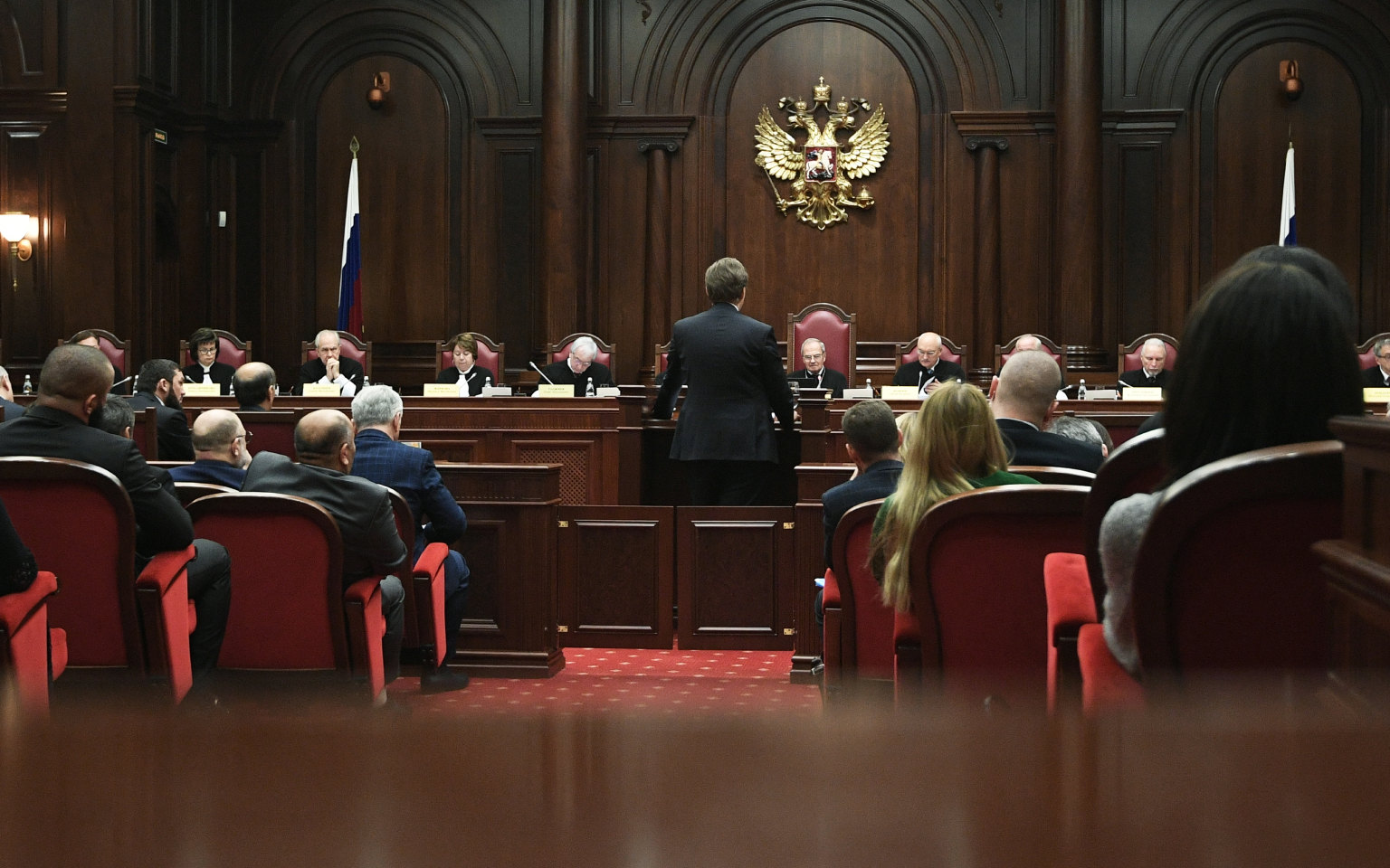 Заседание Конституционного суда