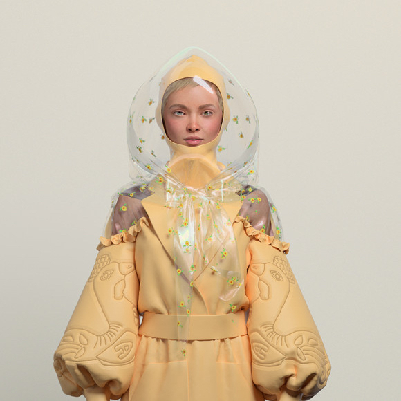 Лукбук Alena Akhmadullina с виртуальной одеждой