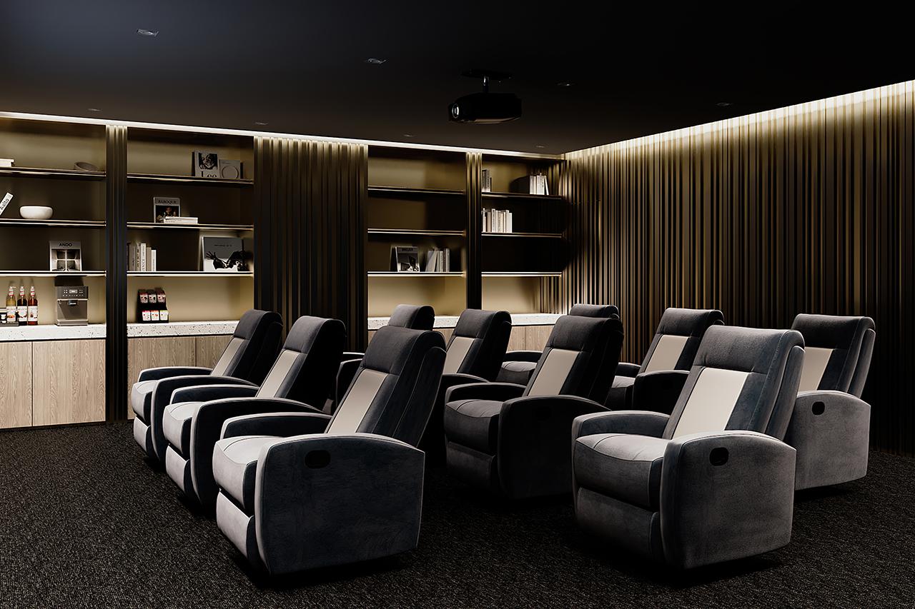 Клубный кинотеатр жилого квартала Slava