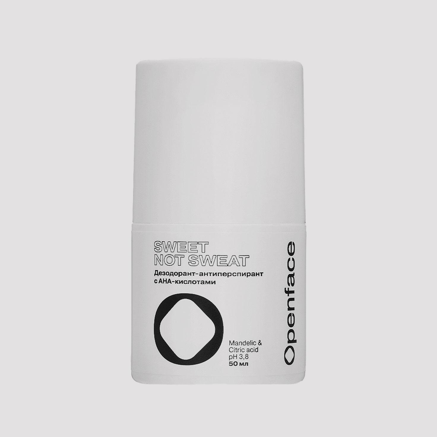 Дезодорант-антиперспирант Sweet not sweat, Openface, 623 руб. (&laquo;Золотое яблоко&raquo;)